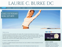 Tablet Screenshot of drburkedc.com